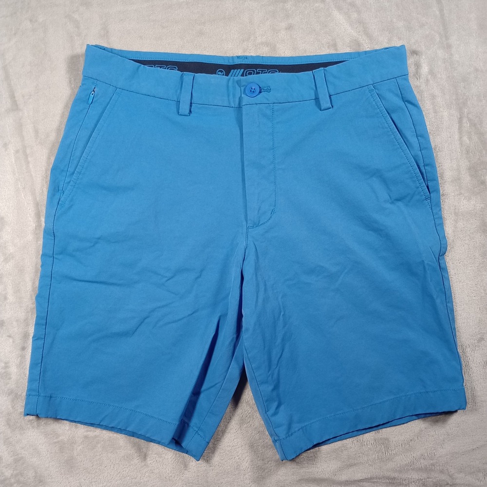Vineyard Vines On-The-Go Shorts Mens 30 Blue Stretch Performance Golf OTG